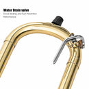 B Flat Trombone Golden Brass with Mouthpiece by LJGDeals