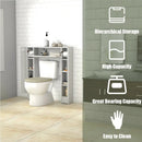 Wooden over the Toilet Storage Cabinet by LJGDeals