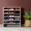 3 Pieces 31-Inch Stackable Multi-Shape Shoe Rack by LJGDeals