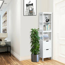 5-Tier Multifunctional Bathroom Floor Cabine Storage with 2 Drawers by LJGDeals