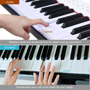 88-Key Portable Full-Size Semi-weighted Digital Piano Keyboard by LJGDeals