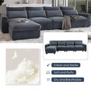 Oversized Modular L Shaped Sectional Couch