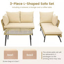 Astrid Outdoor Garden Corner Couch Set