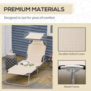 Macias Portable Outdoor Lounge Chair