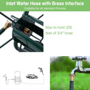 Garden Steel Frame Wheeled Hose Reel Cart by LJGDeals