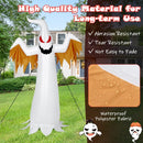 6 Feet Halloween Inflatable Ghost Quick Blow up Halloween D√©cor with LED Lights by LJGDeals
