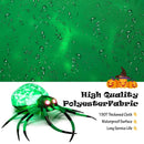 5 Feet Long Halloween Inflatable Creepy Spider with Cobweb and LEDs by LJGDeals