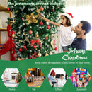 7.5 Feet Pre-Lit Snowy Upside Down Christmas Tree 1100 Tips by LJGDeals