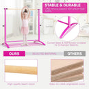 51 Inch Ballet Barre Bar with 4-Position Adjustable Height by LJGDeals