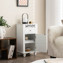 Bathroom Floor Storage Cabinet Organizer with Drawer by LJGDeals