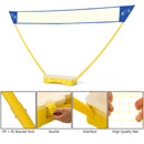 Portable Badminton Set Folding Tennis Badminton Volleyball Net by LJGDeals
