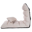 Folding Lazy Sofa Chair Stylish Sofa Couch Beds Lounge Chair W/Pillow by LJGDeals