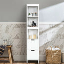 5-Tier Multifunctional Bathroom Floor Cabine Storage with 2 Drawers by LJGDeals