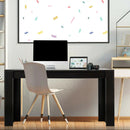 63 Inch Rectangular Modern Dining Kitchen Table by LJGDeals