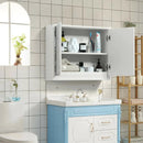 2-Door Wall-Mounted Bathroom Mirrored Medicine Cabinet by LJGDeals