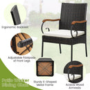 Mclean Rattan Garden Chair (Set of 2)