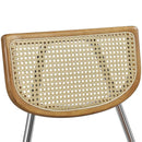 Keith Mid Century Rattan Dining Chair (Set of 2)