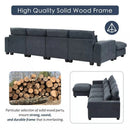 Oversized Modular L Shaped Sectional Couch