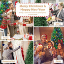 6 Feet Christmas Tree Pre-Lit 3-Minute Quick Shape by LJGDeals