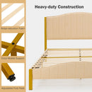 Full/Queen Size Upholstered Bed Frame with Quilted Headboard by LJGDeals