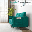 3-Seat Modular Sofa with Storage Pocket and Metal Legs by LJGDeals