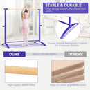 51 Inch Ballet Barre Bar with 4-Position Adjustable Height by DirectDeals