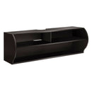 48.5 Inch 2 Tier Modern Wall Mounted Hanging Floating Shelf by LJGDeals
