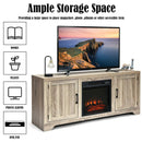 65 Inch Media Component TV Stand with Adjustable Shelves by LJGDeals