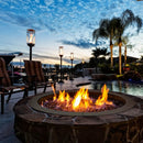 36 inch Round Steel Fire Pit Ring Line for Outdoor Backyard by LJGDeals