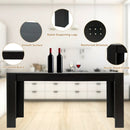 63 Inch Rectangular Modern Dining Kitchen Table by LJGDeals