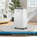 10000 BTU(Ashrae) Portable Air Conditioner with with 3 Modes and Remote Control by LJGDeals