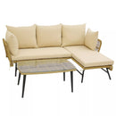 Astrid Outdoor Garden Corner Couch Set