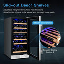 Dual-Zone 30-Bottle Wine Cooler by LJGDeals