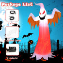 6 Feet Halloween Inflatable Ghost Quick Blow up Halloween D√©cor with LED Lights by LJGDeals