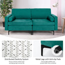 Modular 1/2/3/4-Seat L-Shaped Sectional Sofa Couch with Socket USB Port-2-Seat by LJGDeals