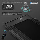 2.25HP 2 in 1 Folding Treadmill with APP Speaker Remote Control by LJGDeals