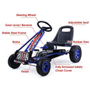 4 Wheels Kids Ride On Pedal Powered Bike Go Kart Racer Car Outdoor Play Toy by LJGDeals