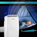 10000 BTU(Ashrae) Portable Air Conditioner with with 3 Modes and Remote Control by LJGDeals
