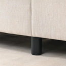 Modern Chenille L Shaped Sectional Couch