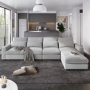 Oversized Modular L Shaped Sectional Couch