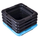 16 x 16 Inch Adjustable 4 Risers Lightweight Aerobic Pedals by LJGDeals