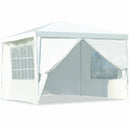 10 x 10 Feet Outdoor Side Walls Canopy Tent with 4 Removable Sidewalls by LJGDeals