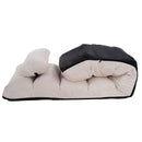 Folding Lazy Sofa Chair Stylish Sofa Couch Beds Lounge Chair W/Pillow by LJGDeals