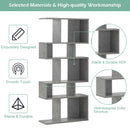 5 Cubes Ladder Shelf Corner Bookshelf Display Rack Bookcase by LJGDeals