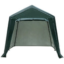 Outdoor Carport Shed with Sidewalls and Waterproof Ripstop Cover by LJGDeals