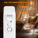 1500W Electric Space Heater with 3 Heat Settings and Safe Protection by LJGDeals