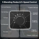 1500W 5-Speed Countertop Blender by DirectDeals