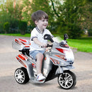 20-day Presell 3 Wheel Kids Ride On Motorcycle 6V Battery Powered Electric Toy Power Bicyle New-Gray by LJGDeals