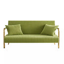 Green Velvet Loveseat Couch
