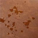 Acosta Brown Leather Accent Armchair